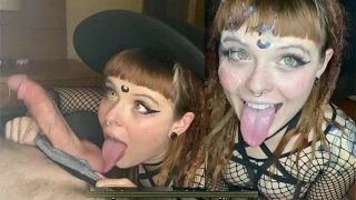 GF-017 Goth Queens Throat Domination – Spit-Soaked BJ Duel & Cum Trophy Finish